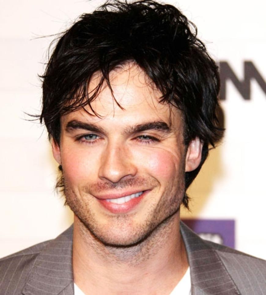 Charmeur: Ian Somerhalder grinst in die Kameras