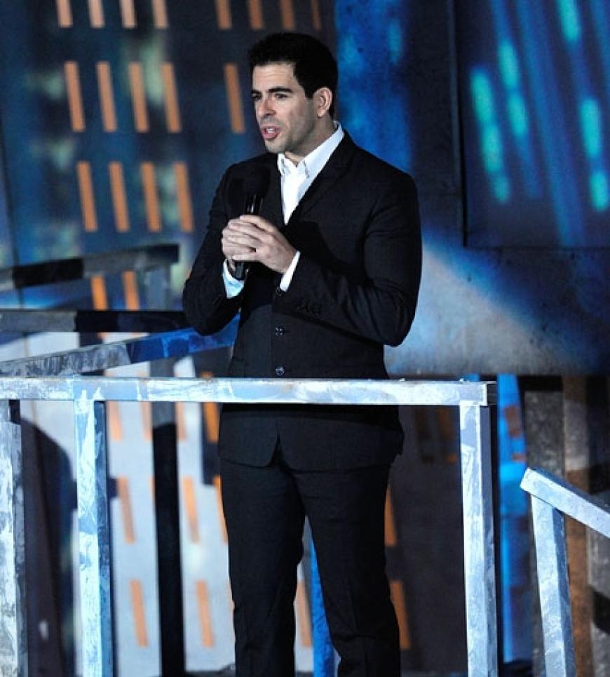 Eli Roth auf der Bühne