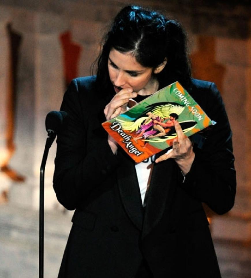 Comedian Sarah Silverman kann auch auf der Bühne nicht das Scherzen lassen