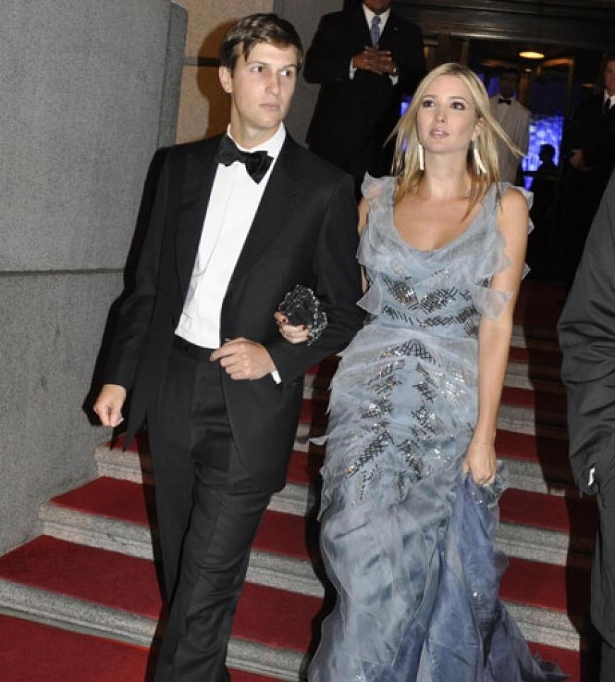 Dieser Mann ist beneidenswert: Unternehmer Jared Kushner mit seiner hübschen Frau Ivanka Trump