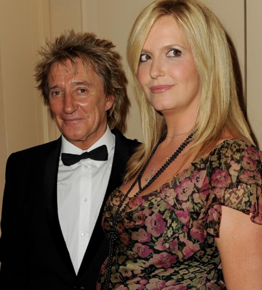 Rod Stewart und Penny Lancaster freuen sich auf Nachwuchs. Ihr Baby Nummer 2 soll im Januar auf die Welt kommen
