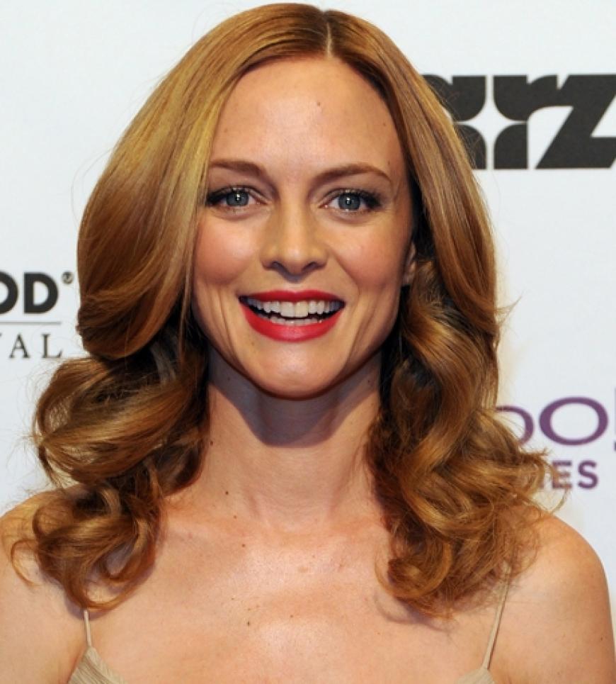 Heather Graham hat immer ein Lächeln auf den Lippen