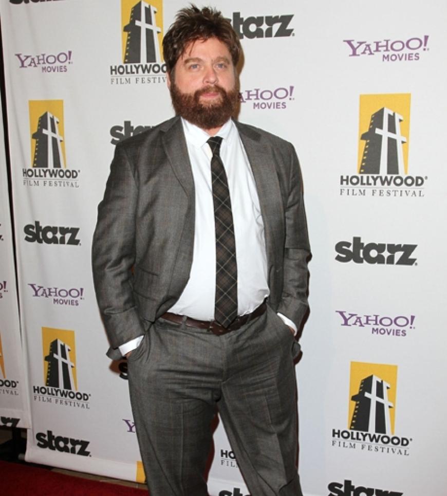 Schauspieler Zach Galifianakis wurde durch seine Rolle in