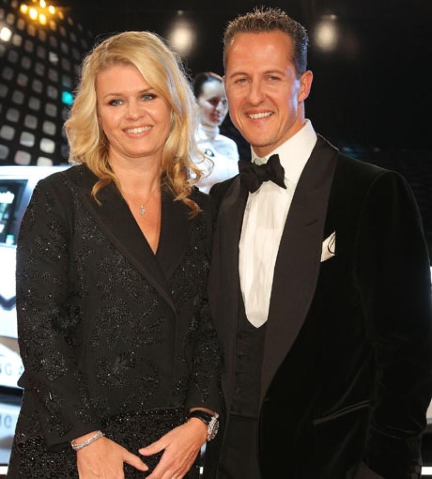 Hinter jedem großen Mann steht eine starke Frau: Michael Schumacher und seine Corinna