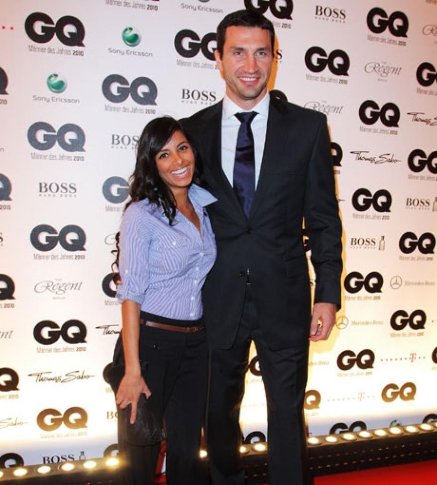 Moderatorin Collien Fernandes und Wladimir Klitschko
