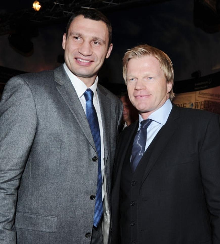 Vitali Klitschko und Oliver Kahn gehörten auch zu den Gästen des Laureus Preises
