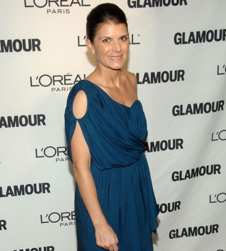 Auch die Fußballspielerin Mia Hamm durfte einen Award mit nach Hause nehmen