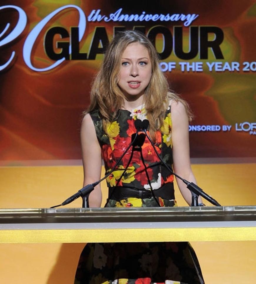 Chelsea Clinton darf bei einer solchen Veranstaltung natürlich nicht fehlen