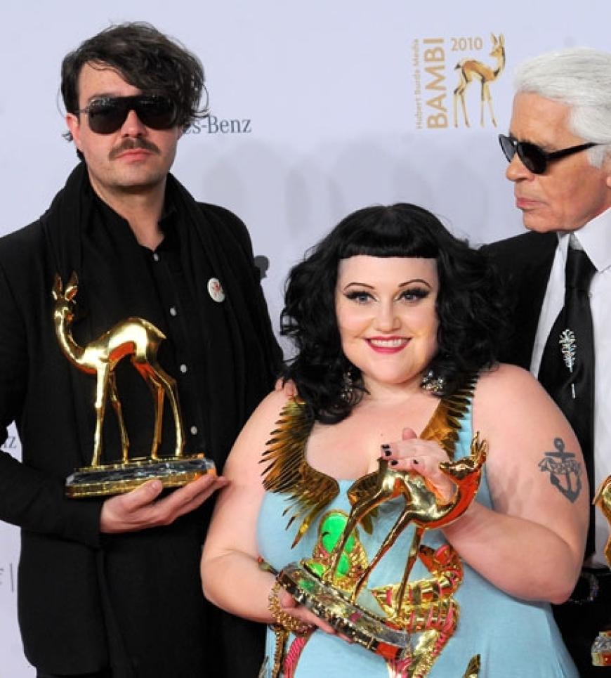 Es war ihr Jahr: Chartstürmerin Beth Ditto und ihre Band