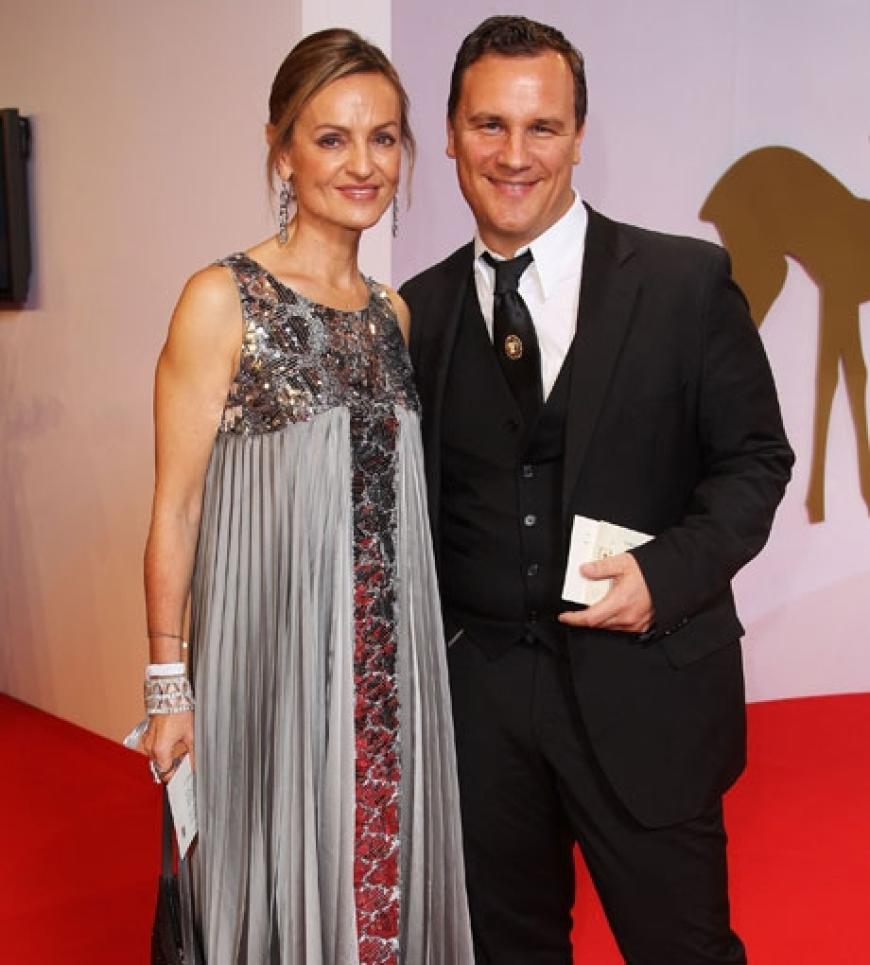 Designer Guido Maria Kretschmer mit Sigrid Streletzki