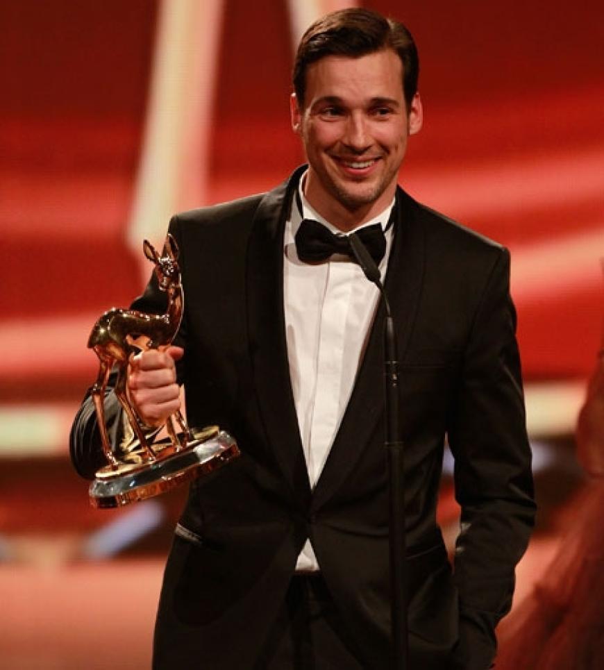 So sehen Sieger aus: Florian David Fitz wurde als bester Schauspieler für seine Rolle in