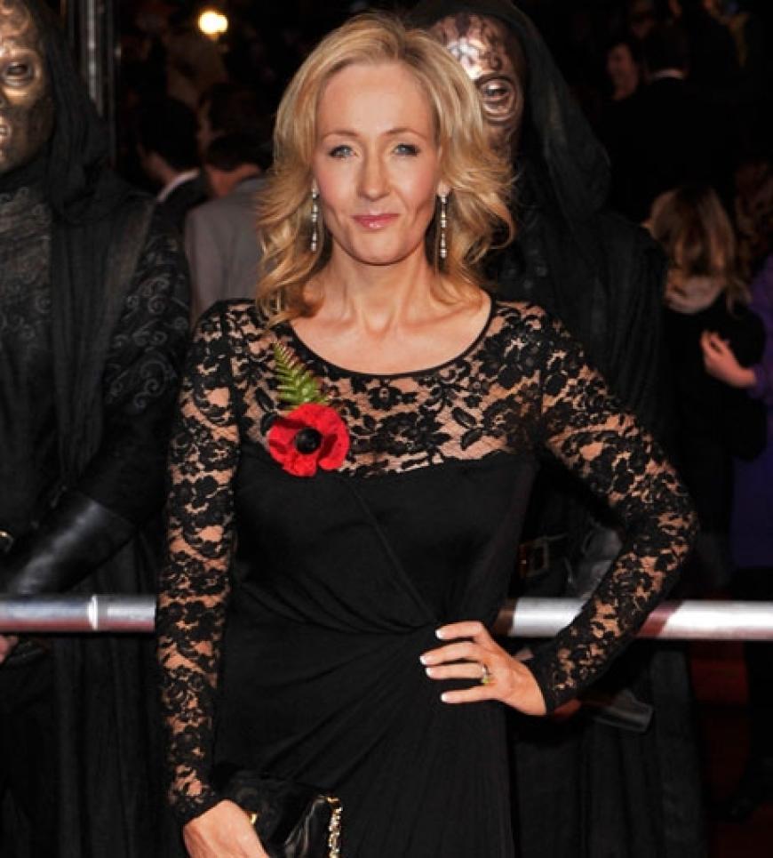 Joanne K. Rowling ist die Erfinderin von Harry Potter. Sie lebt sehr zurückgezogen