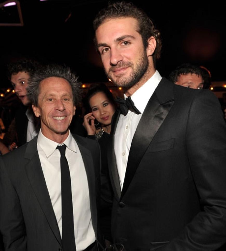 Filmproduzent Brian Grazer mit Paris Hilton-Ex Stavros Niarchos
