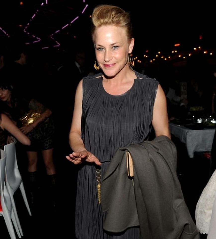 Patricia Arquette mit Riesentolle