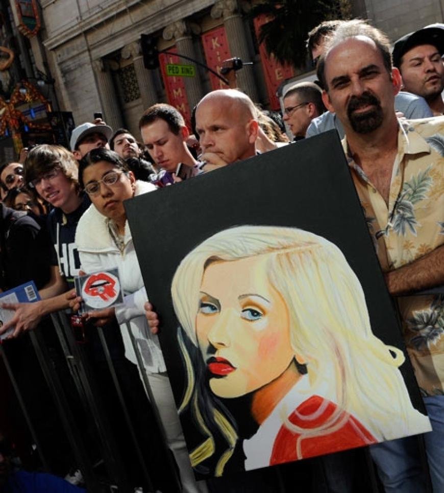 Zahlreiche Fans waren gekommen, um diesen Moment gemeinsam mit ihrem Idol in Hollywood zu feiern