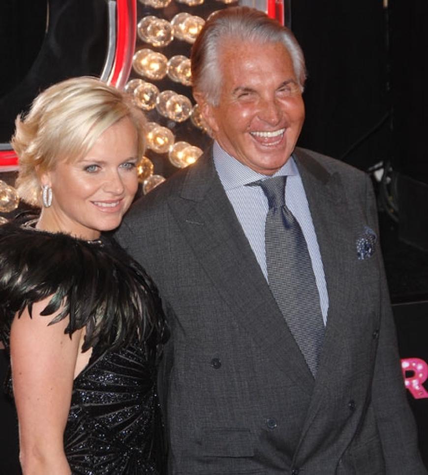 Sunny-Boy: Hollywood-Legende George Hamilton mit seiner Lebensgefährtin Barbara Sturm