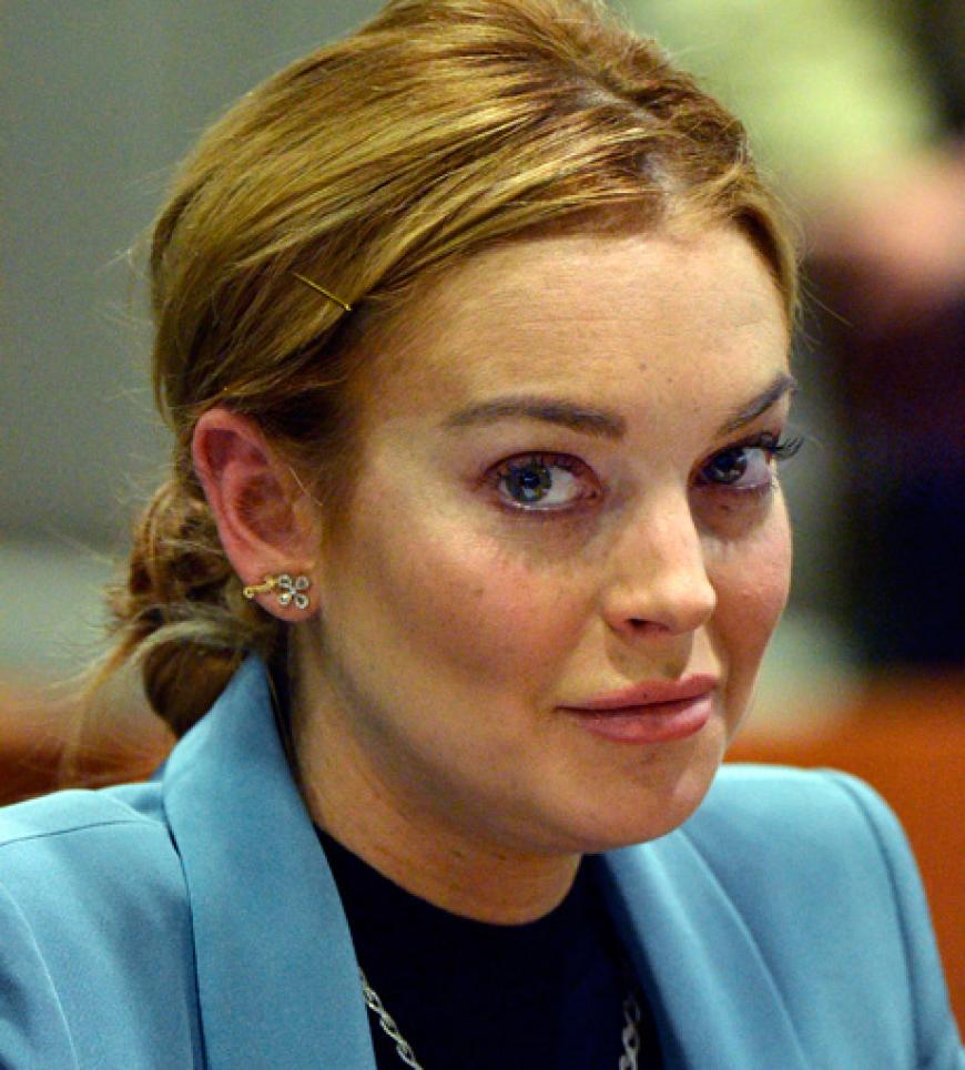 Eine bekannte Szene: Lindsay Lohan vor dem Richter. Ende November 2012 wurde LiLo wieder festgenommen - nach einer handgreiflichen Auseinandersetzung mit einer Frau in einem New Yorker Club