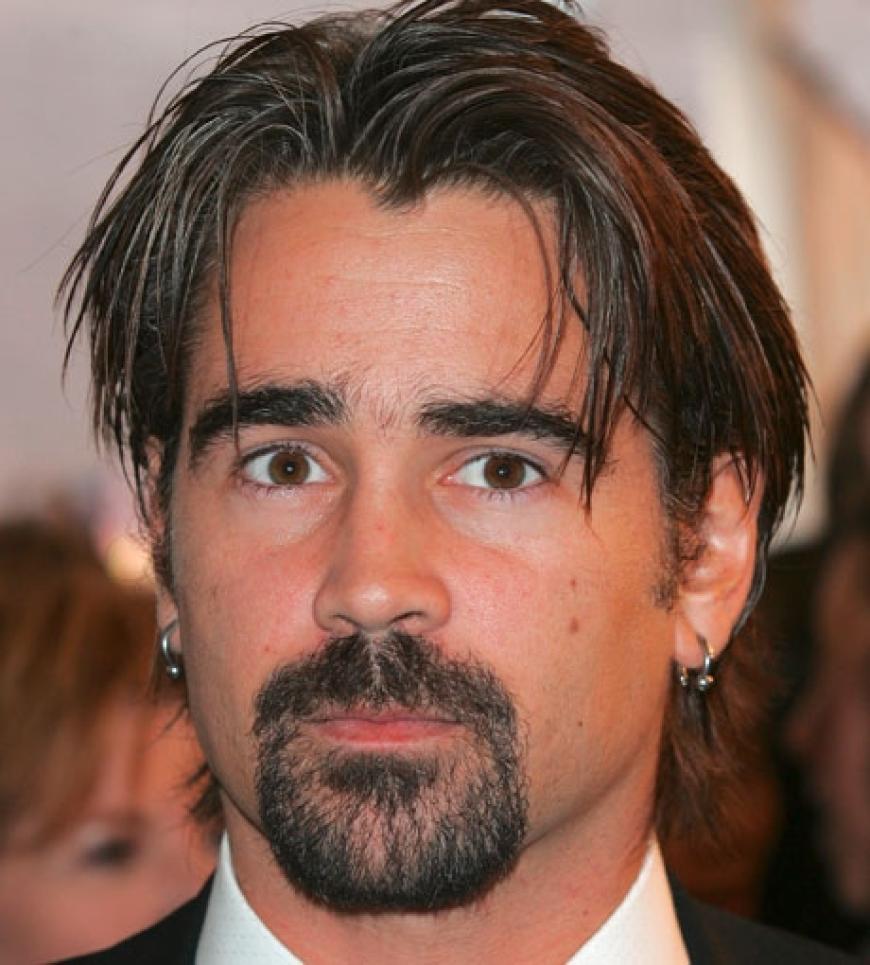 Bad Boy Collin Farrell mit Macho-Bart