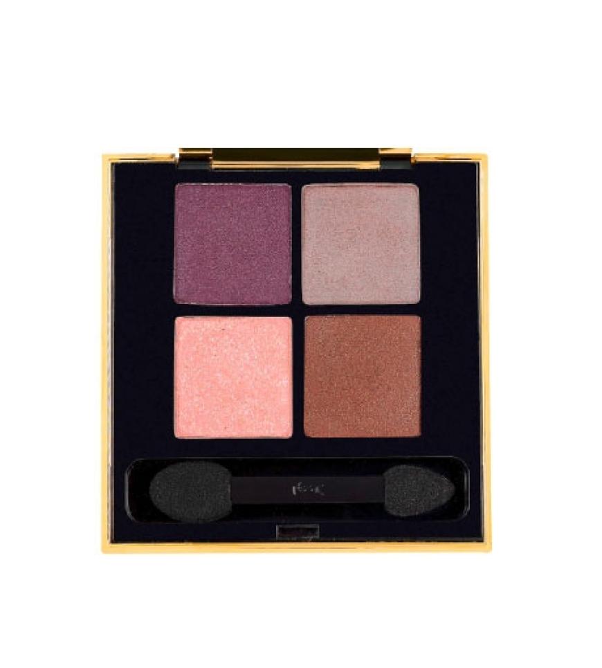 Metallic-Look: Lidschatten Quartett