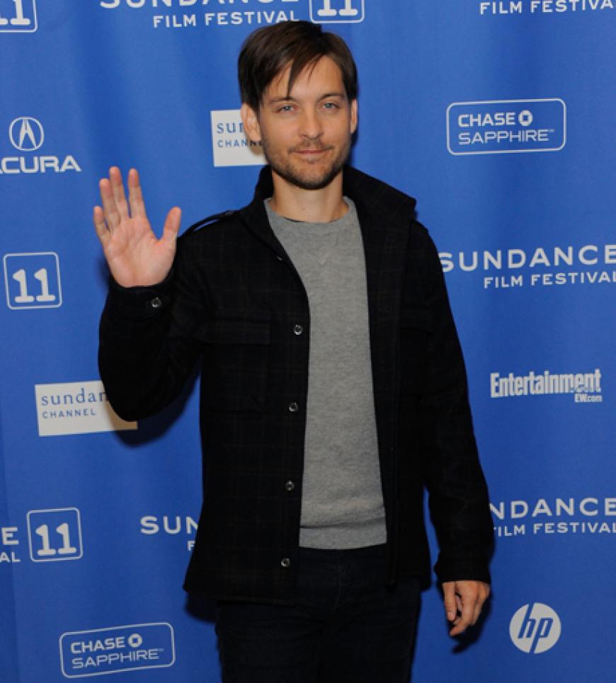 Gut drauf: Tobey Maguire
