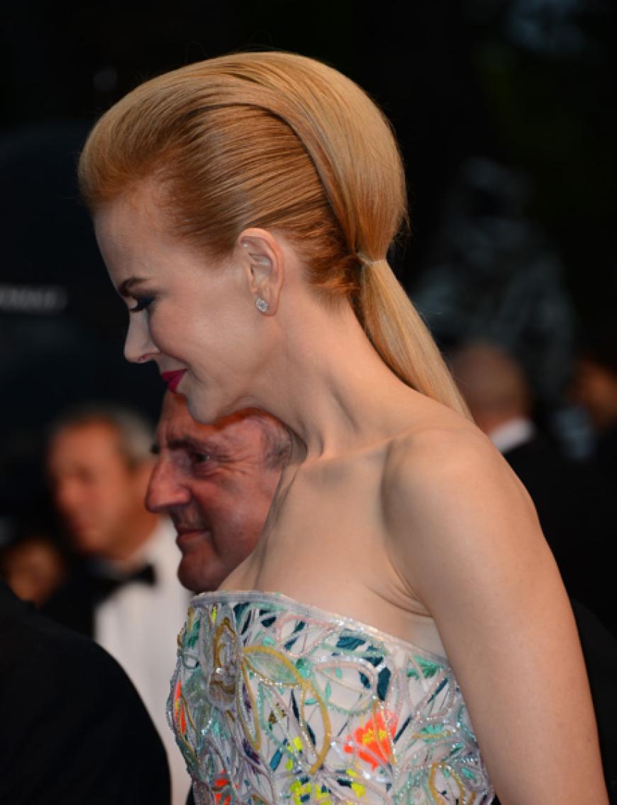 Gewitzte Frisur: Nicole Kidman brachte Hollywood-Glamour nach Südfrankreich