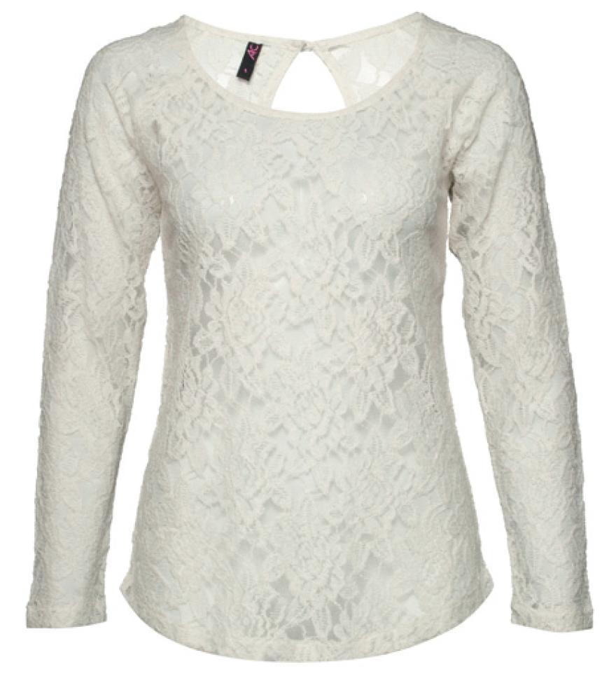 White Lace: Spitzenshirt von Ann-Christine, ca. 15 Euro
