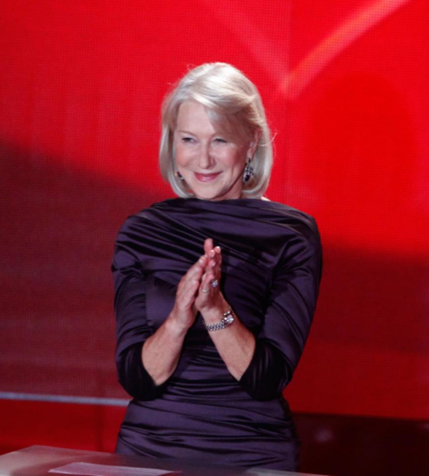 Zeigte ihr Herz für Kinder: Hollywood-Star Helen Mirren