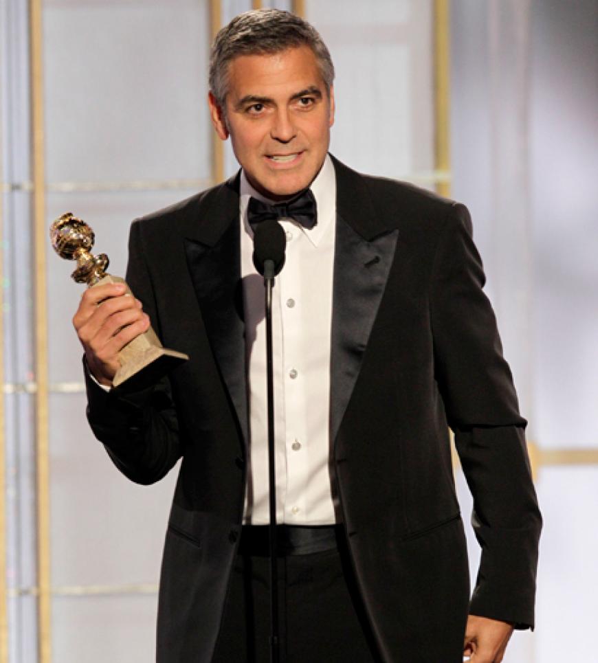 Heißer Oscar-Anwärter: George Clooney räumt derzeit alles an Preisen ab, was es zu holen gibt. Für seine Rolle in