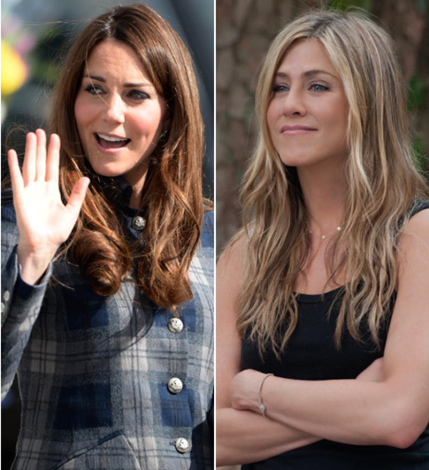 Zickenkrieg? Ganz weit weg: Jennifer Aniston liebt Kate Middletons Haare