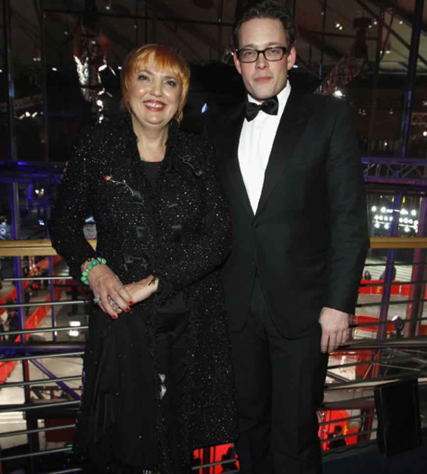 Politikerin Claudia Roth kam mit Konstantin von Notz