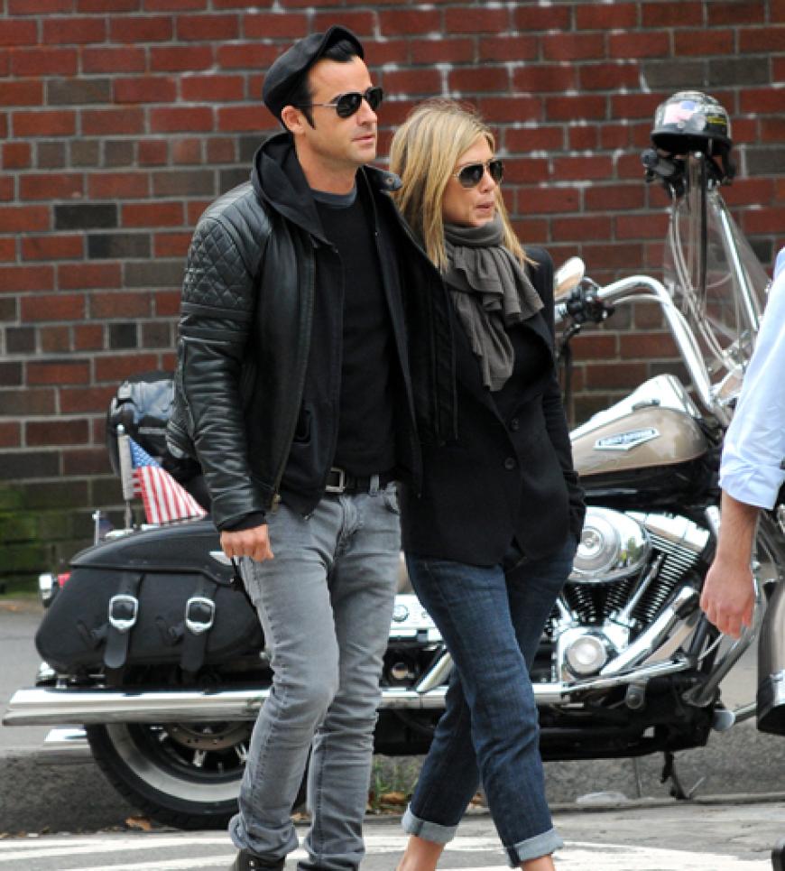 Dieser Mann bringt sie endlich wieder zum Strahlen: Schauspieler Justin Theroux