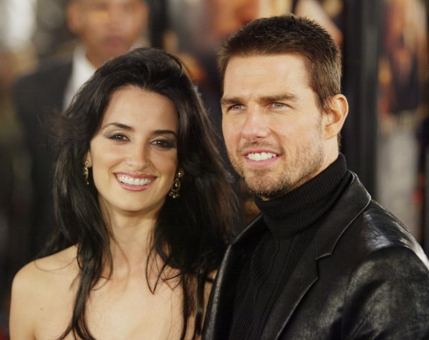 Von 2001-2004 datete Penélope Tom Cruise, den sie am Set von