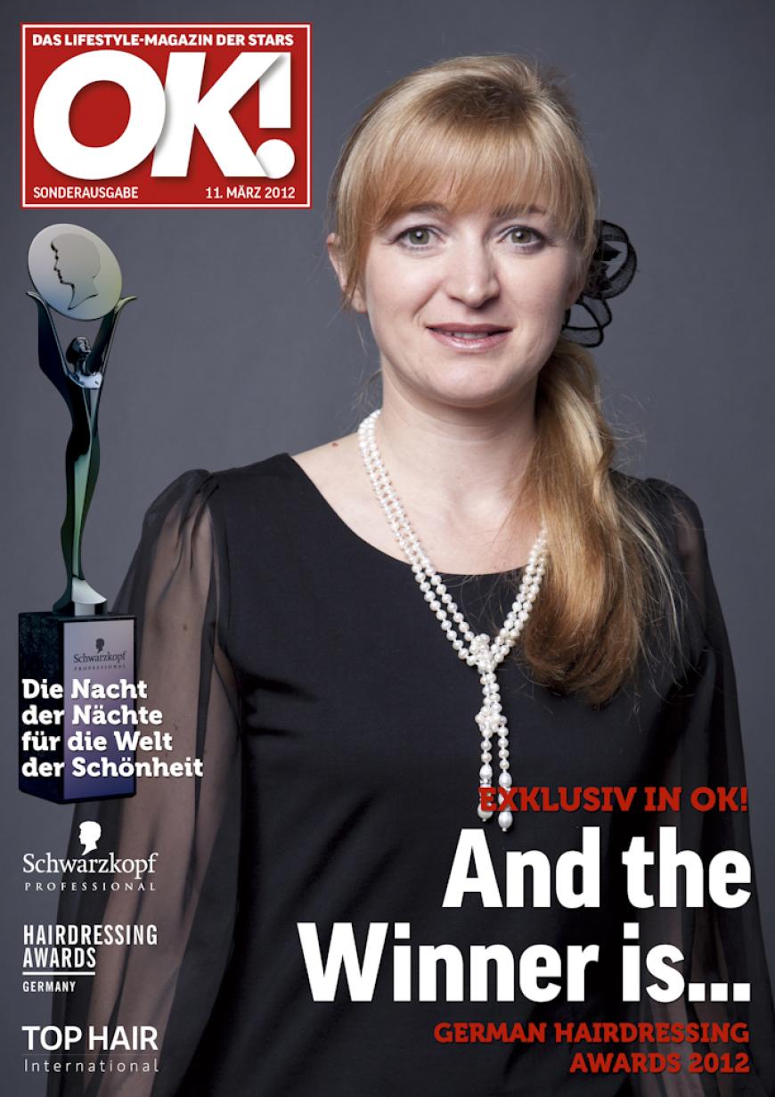 Einmal im Leben das Cover der OK! zieren! Für die Gäste des „German Hairdressing Award 2012“ wurde dieses Traum Wirklichkeit. Jeder Gast des Gala-Abends konnte an einem persönlichen OK! Fotoshooting teilnehmen - und die tollen Ergebnisse sehen Sie hier! Viel Spaß beim Durchklicken!