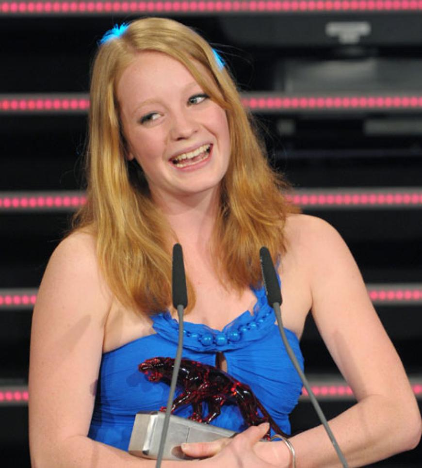 Freute sich wahnsinnig: Leonie Benesch (âDas weiße Band