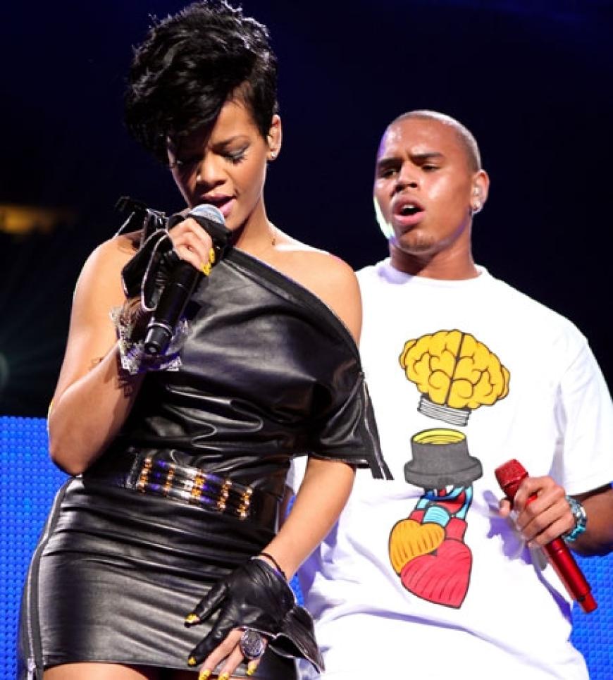 Rihanna und Chris Brown