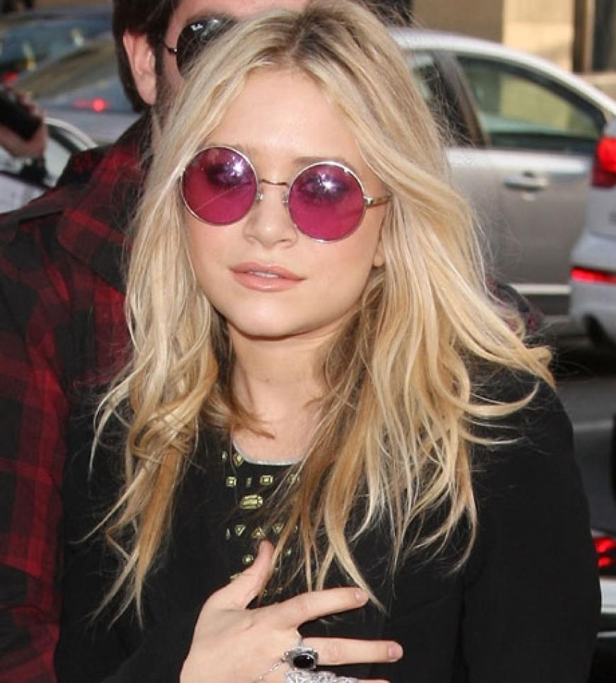 Wie immer im Hippie-Look unterwegs: Mary-Kate Olsen