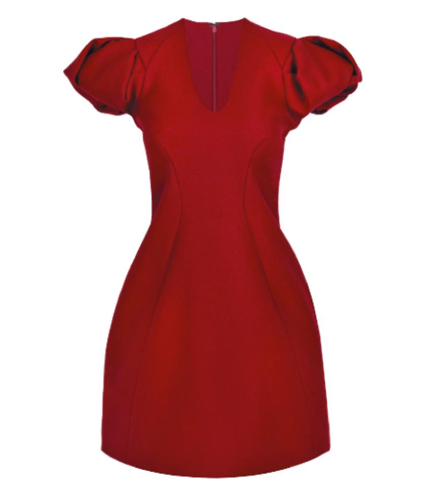 Sehr feminin, sehr chic! Kleid von Cos, ca. 130 Euro