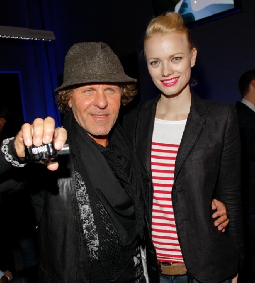 Diesel-Chef Renzo Rosso und Franziska Knuppe