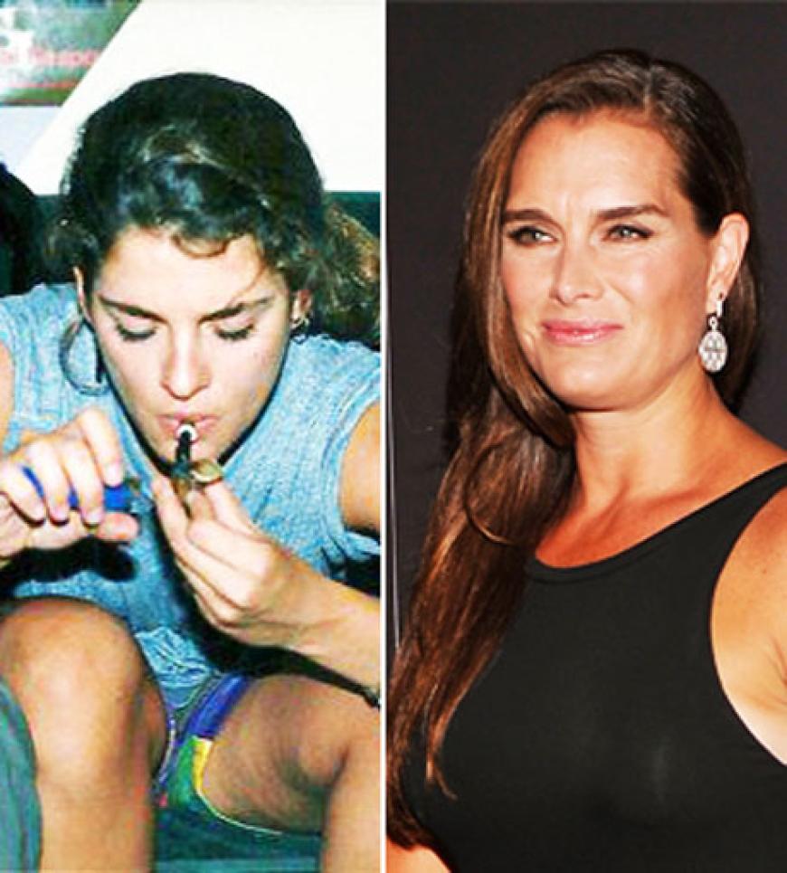 Brooke Shields Hat sie als Teenie öfter mal einen durchgezogen?
