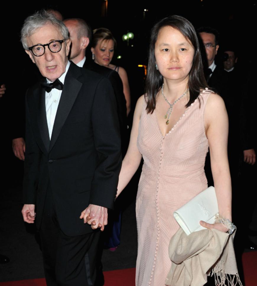 Star-Regisseur Woody Allen kam in Begleitung seiner Frau Soon-Yi Previn