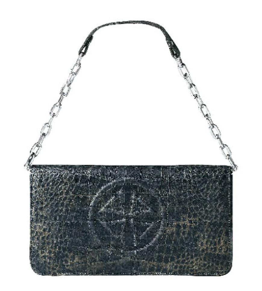 Reptilien-Optik mit aufgedrucktem Emblem von Apart, ca. 190 Euro
