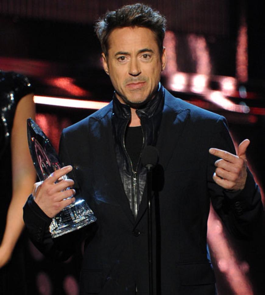 Robert Downey Jr. freute sich über die Auszeichnung als