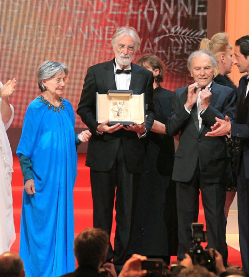 Michael Haneke samt Entourage