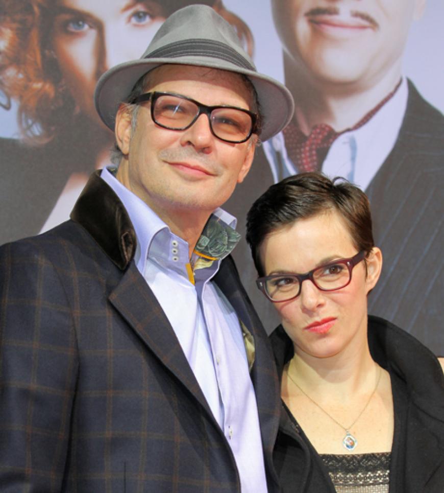 Filmregisseur, Schauspieler und Autor Leander Haussmann mit Frau Annika Kuhl
