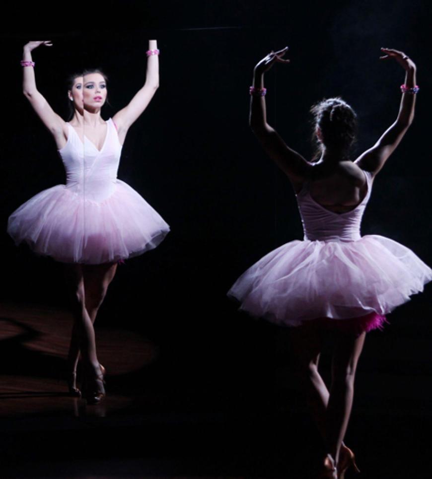 Liliana Matthäus als Prima-Ballerina ...