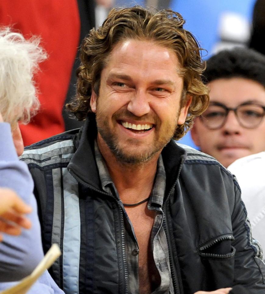 Gerard Butler ist allerbester Laune