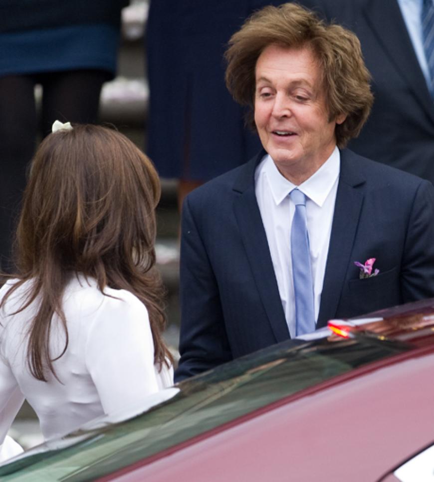 Für Paul McCartney ist es bereits die dritte Hochzeit
