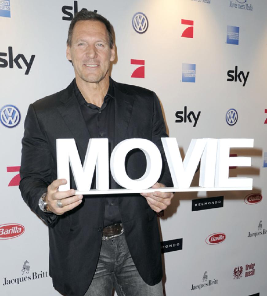 Actionstar Ralf Möller hatte Spaß am Posen