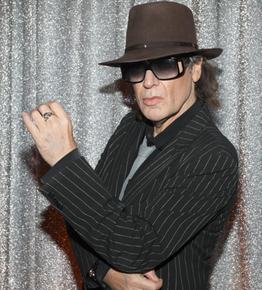 Hamburgs Kult-Figur und Panikrocker Udo Lindenberg poste gewohnt lässig für die Fotografen