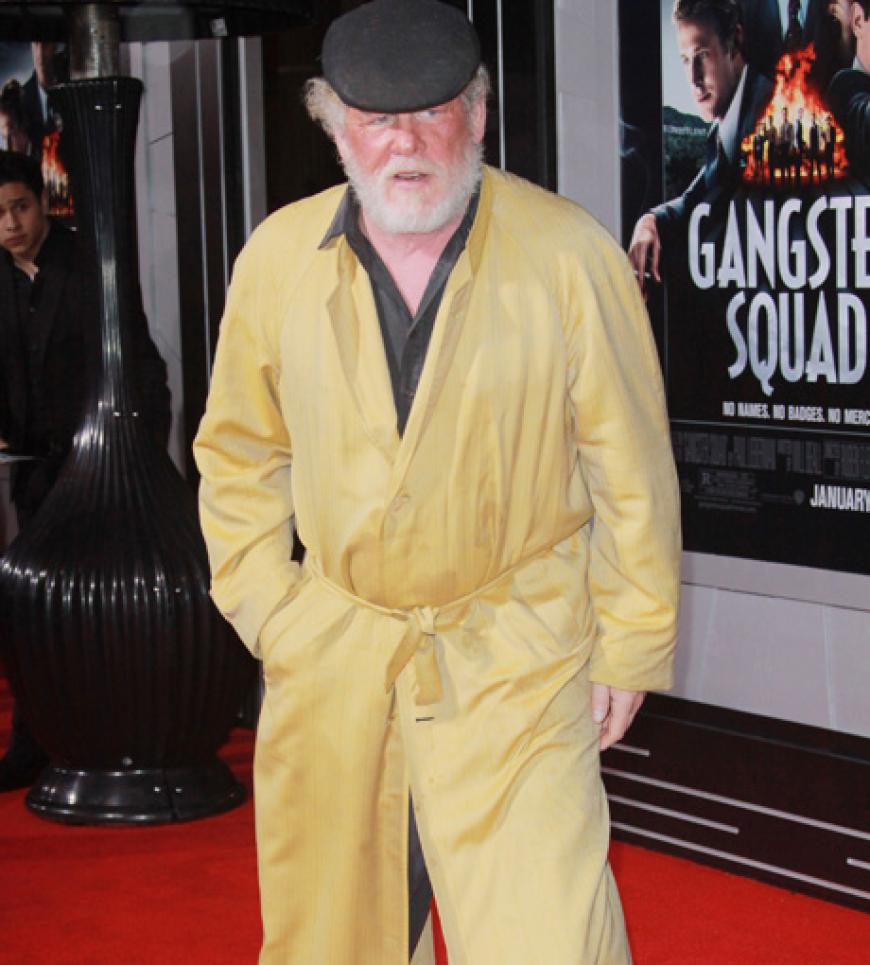 Im Schlabberlook mit Bademantel: Hollywood-Legende Nick Nolte